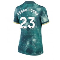 Dres Tottenham Hotspur Pedro Porro #23 Tretina pre Ženy 2024-25 Krátky Rukáv